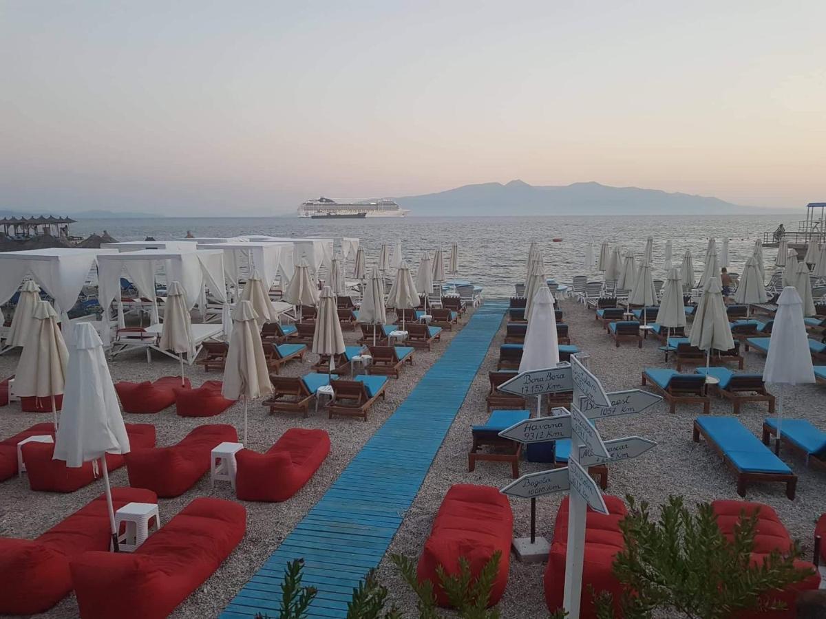 Majki Beach Apartments Саранда Экстерьер фото
